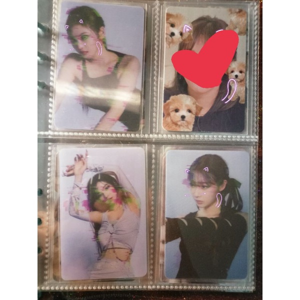 Official photocard Lenticular Aespa Savage, Karina, Ningning, Giselle