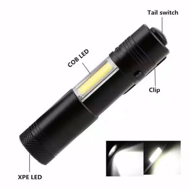 SENTER SWAT SX-U3 mini zoom XPE + COB