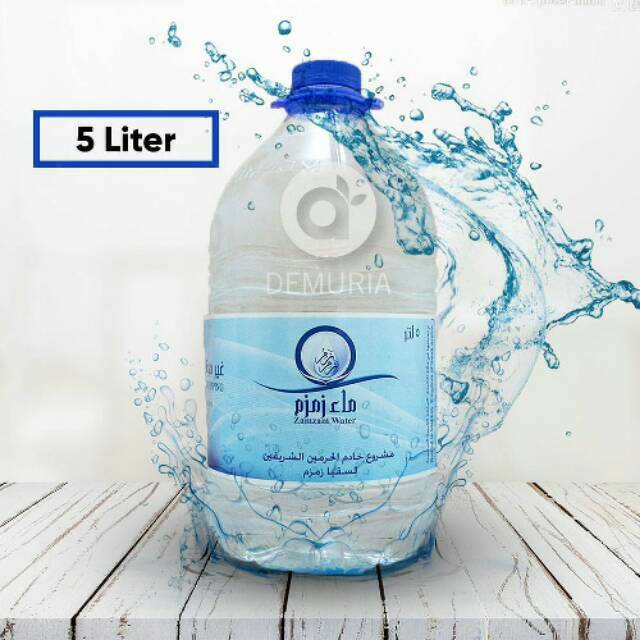 

AIR ZAM-ZAM 5 LITER / OLEH-OLEH KHAS HAJI & UMROH