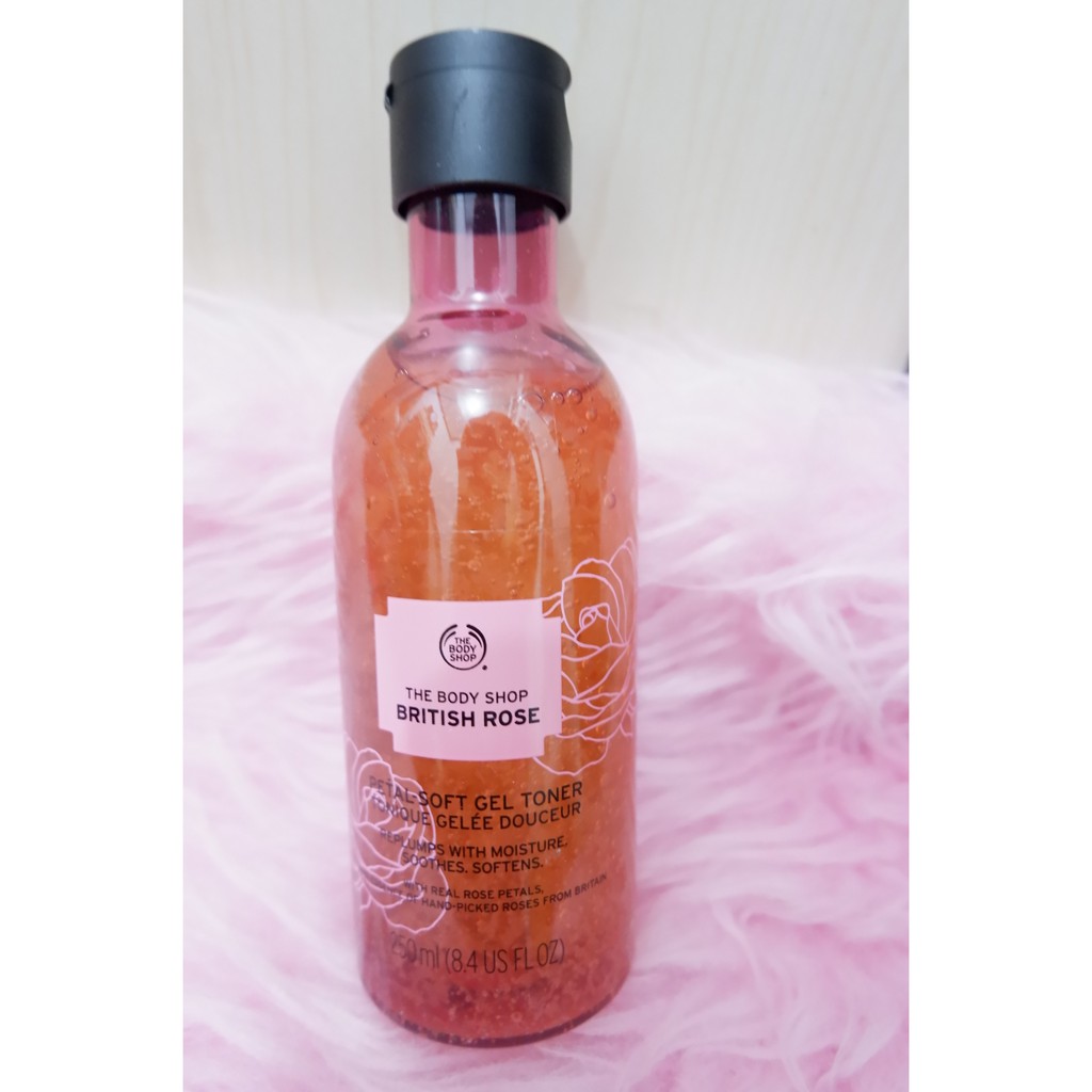 The Body Shop British Rose Petal Soft Toner 250ml