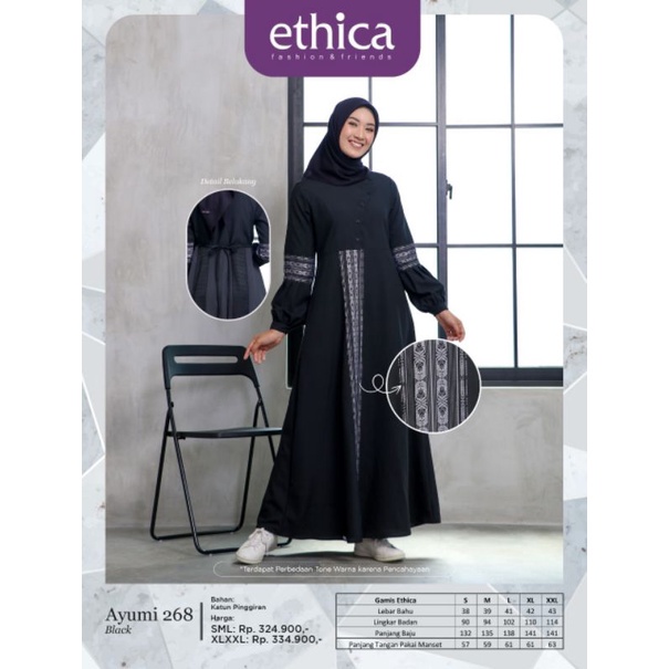 Dress Muslim Ethica Ayumi 268