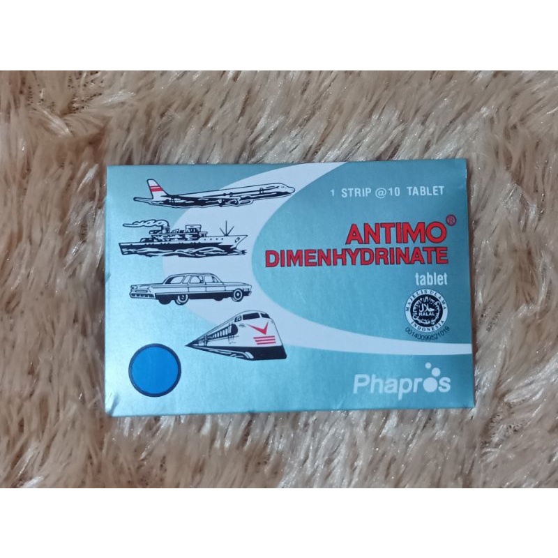 Jual Antimo 1 Strip Isi 10 Tablet Shopee Indonesia