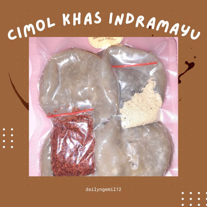 

CIMOL KHAS INDRAMAYU/CIMOL/JAJANAN PEDAS/HARGA PER 1 KEPING