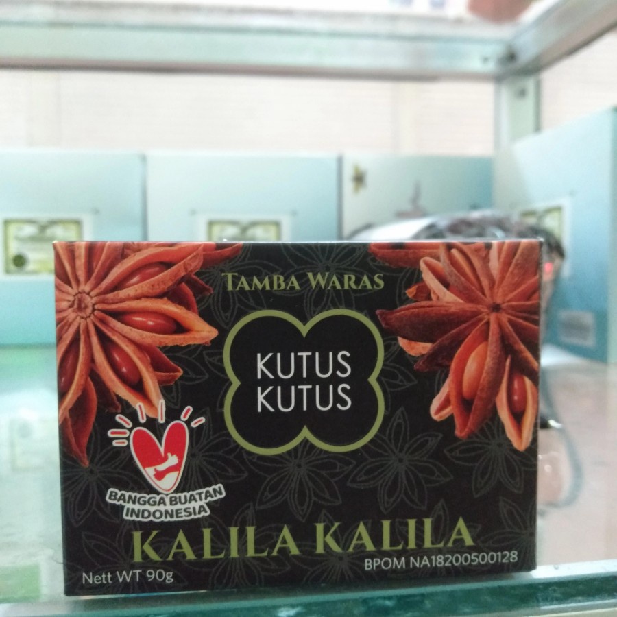 Sabun Kalila Kalila Kutus Kutus Tamba Waras Original 90 gram Asli 100% Official The Mall