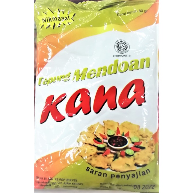 

Kana Tepung Bumbu Mendoan 80gr