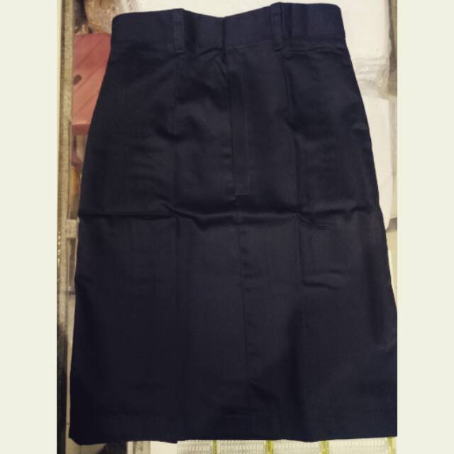 ROK SERAGAM SMP SPAN PDK SERAGAM SEKOLAH ROK PENDEK SMP SERAGAMSMP BLUE BLACK RIO BAHAN NAGATA DRILL