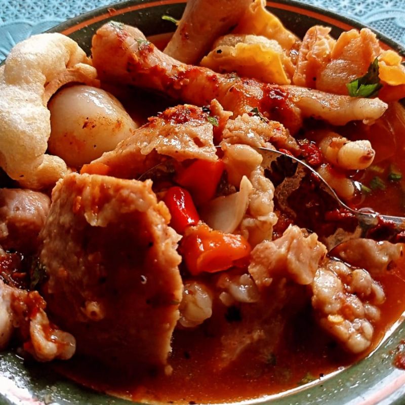 

Bakso daging sapi Jando mercon murahh ukuran jumbo