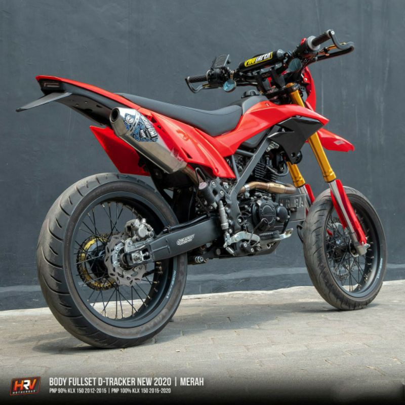 Body fullset Dtracker New 2020 Merah
