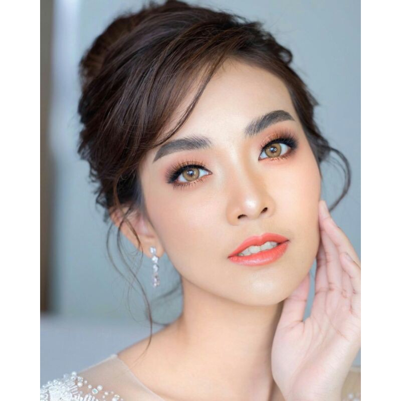 Softlens Samui Normal Minus Botol grey brown by dreamcolor1 softlens wedding mirip moonlight