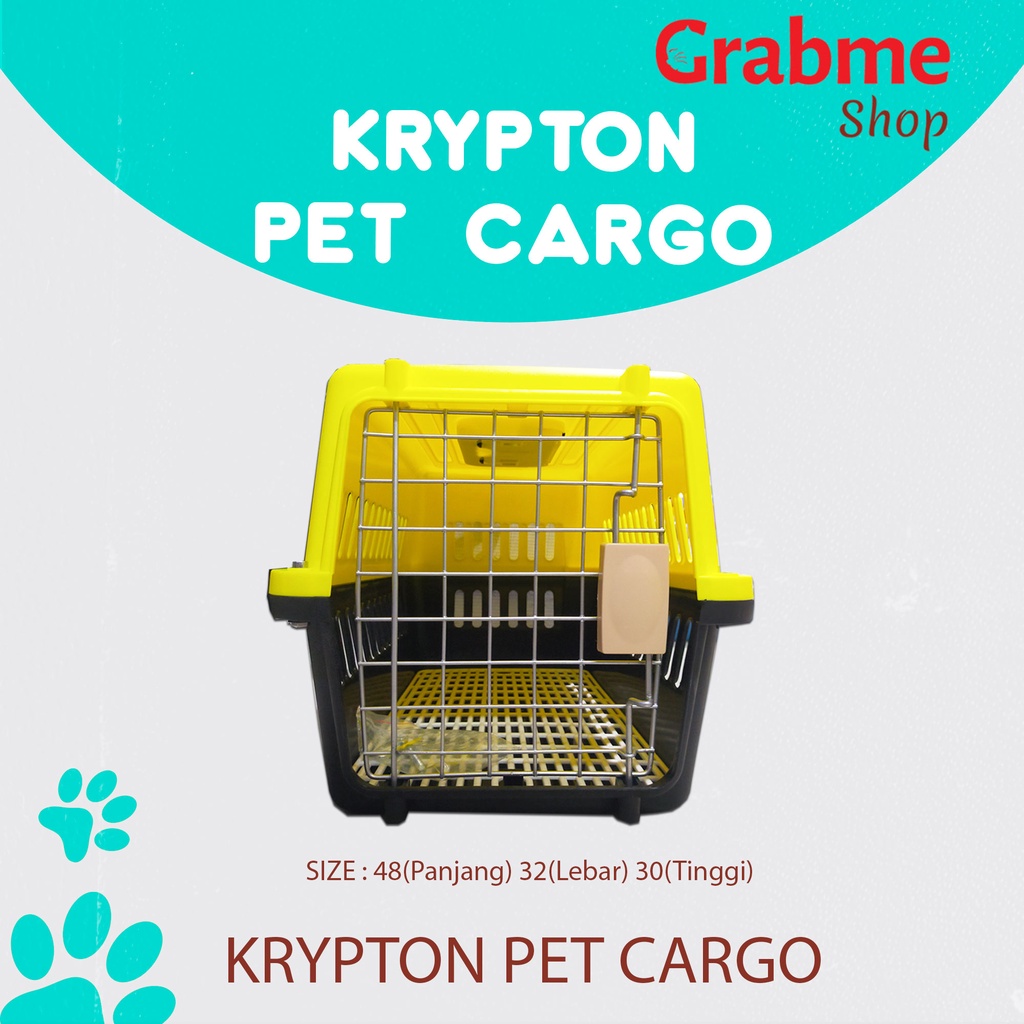 Pet Carrier / Pet Cargo kandang untuk Kucing Anjing dan hewan peliharaan