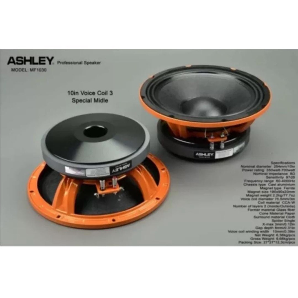 speaker komponen ashley mf1030 / mf 1030 /mf10 30