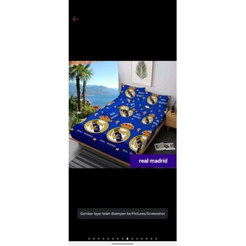 sprei motif bola murah