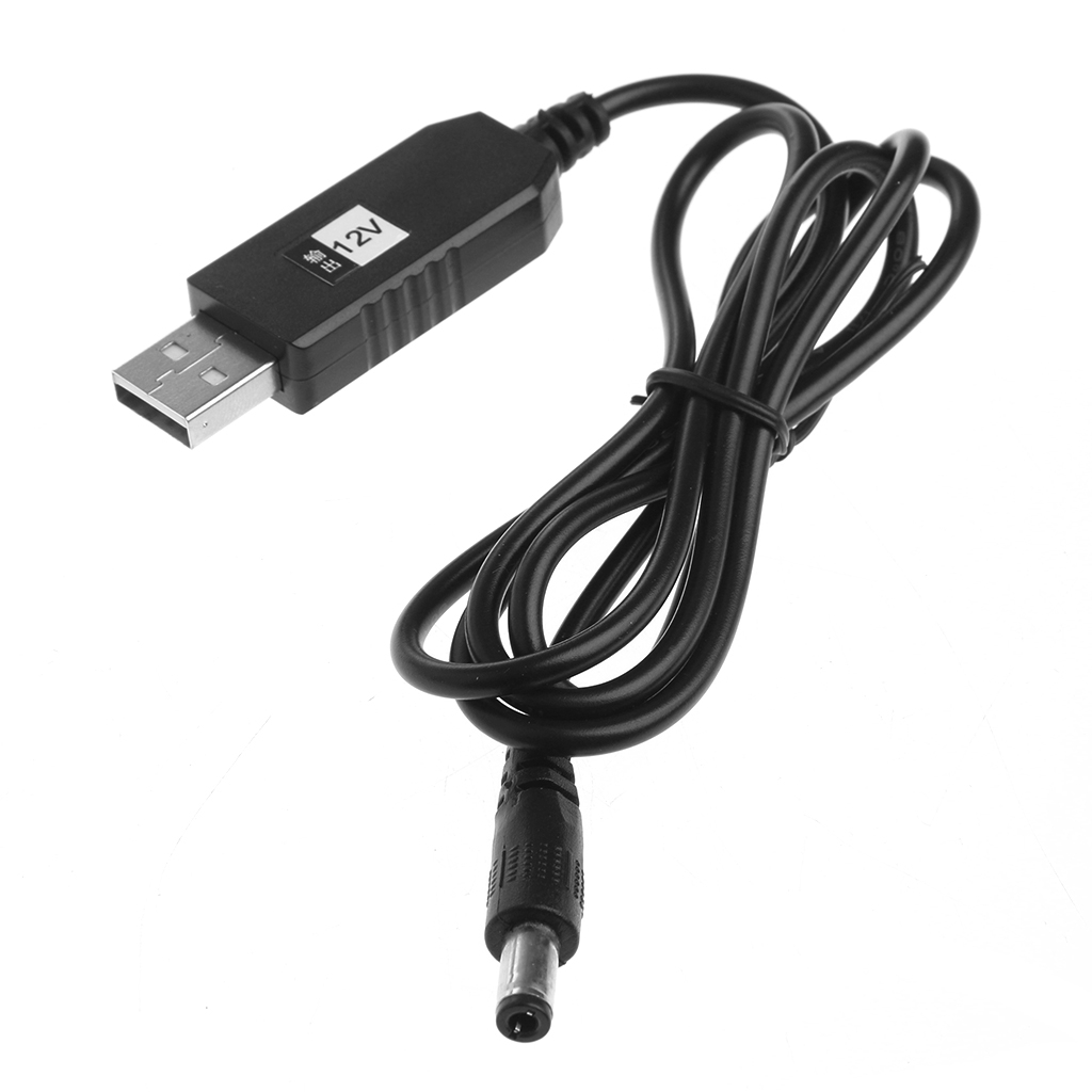 AUS Kabel Adapter USB DC 5V to DC 12V 2.1x5.5mm Male