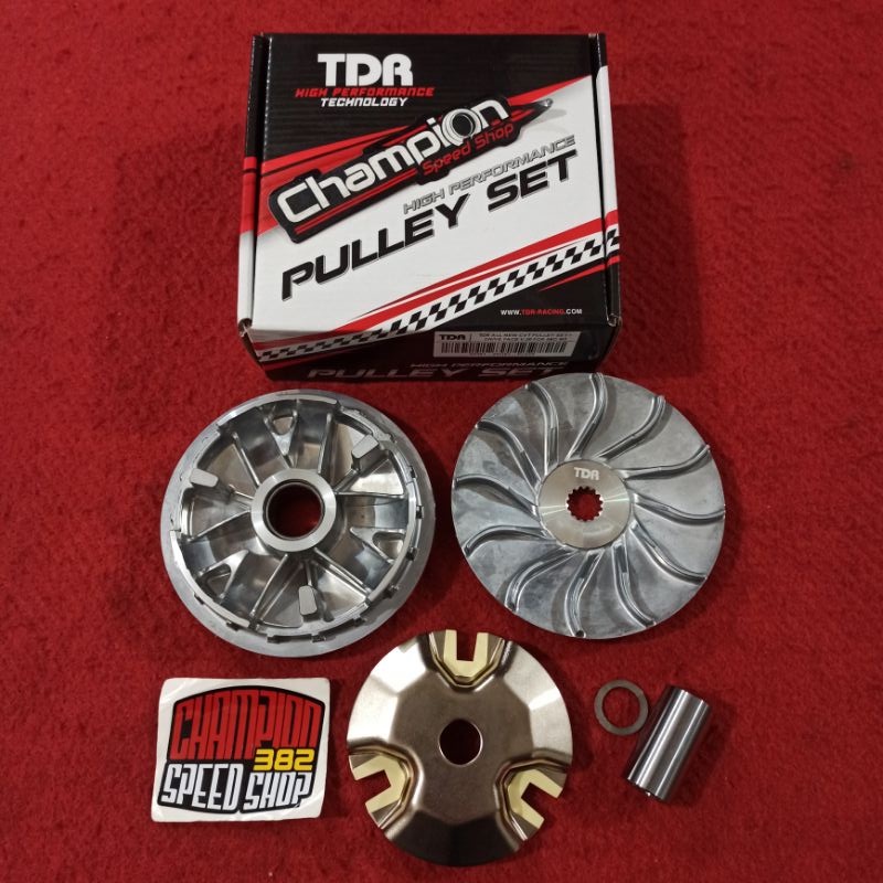 Pulley CVT Rumah Roller TDR Racing Yamaha Fazzio 125 Mio M3 125 Fino 125 Mio Z 125 Soul GT 125