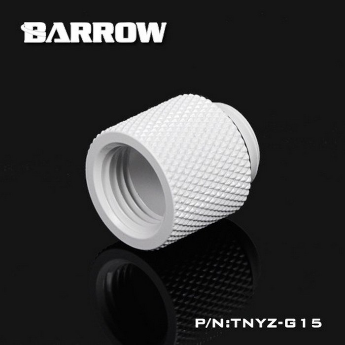 BARROW TNYZ-G15 Extender 15mm M-F G1/4 Fitting - White