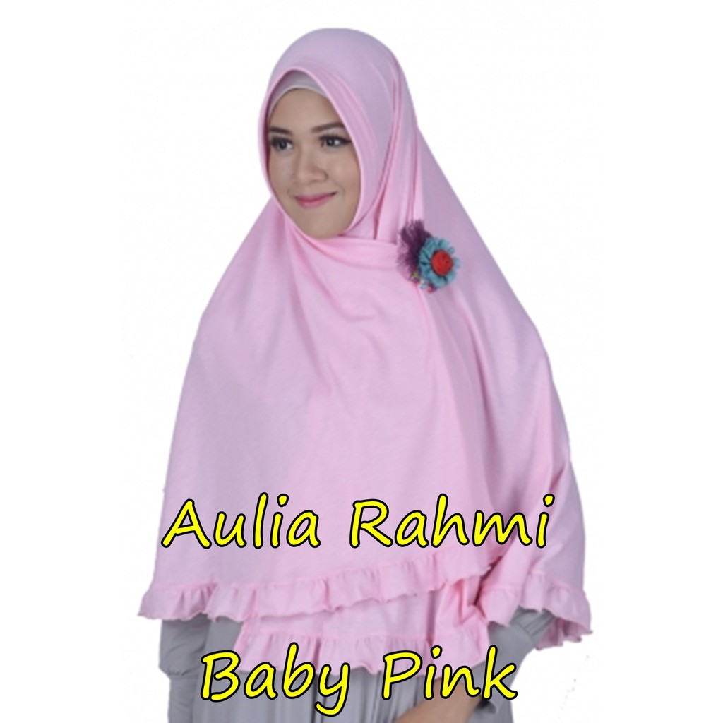 AULIA RAHMI - Jilbab Instan Panjang Hijab Kerudung Langsung Pakai Bergo Syari