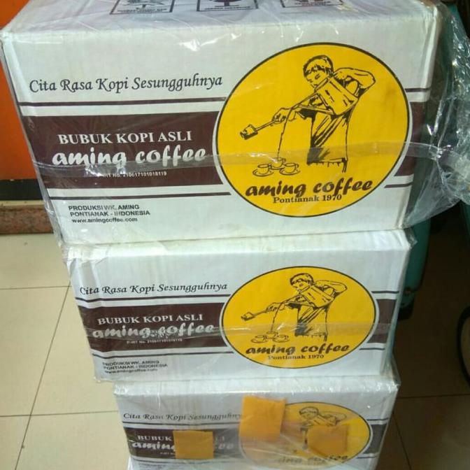 

Trendi Kopi Bubuk Aming Coffee Khas Pontianak 200 Gr Original Hemat