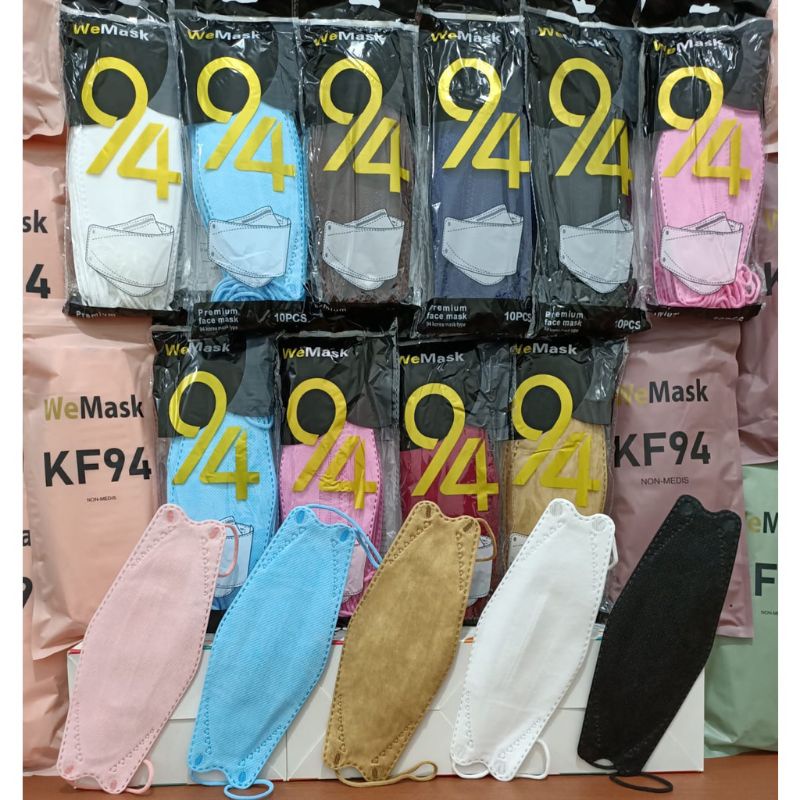 Masker KF94 WeMask 4Ply Evo 3D Proctection isi 10Pcs