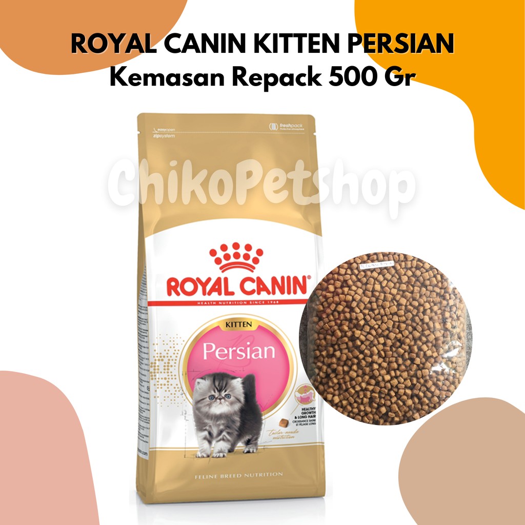 ROYAL CANIN KITTEN PERSIAN RC Makanan Anak Kucing Persia Kemasan 500 Gr