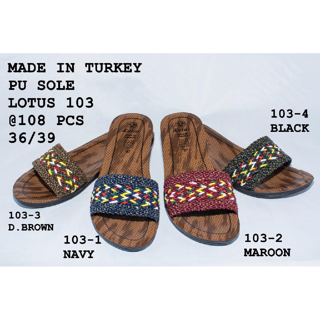 SISUSTORE NEW Sandal Turki / TURKEY Terlaris 7 PSG 1KG ASLI LOTUS MODEL