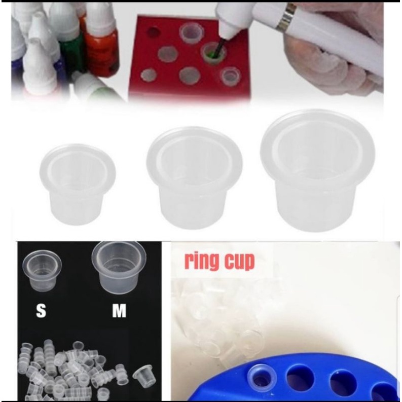 RING CUP SILICON HOLDER/ UNTUK TINTA SULAM