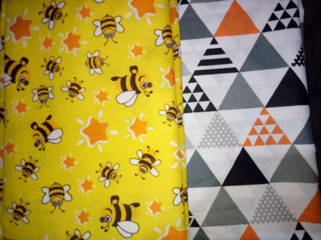 Kain / Bahan Seprei Meteran Merk Star Motif Starrynite