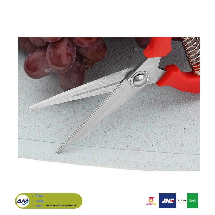 

gunting pruning buah daun ranting bunga taman lurus 9V Best Seller