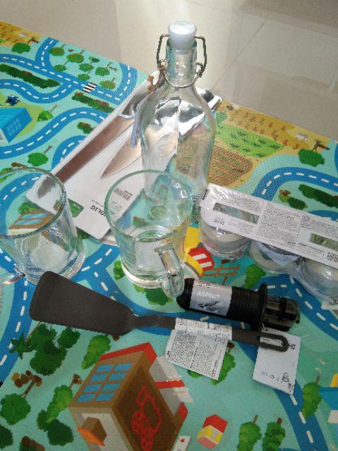 Gelas Bir, Kaca Bening Transparan 14cm 60 Cl Mj925