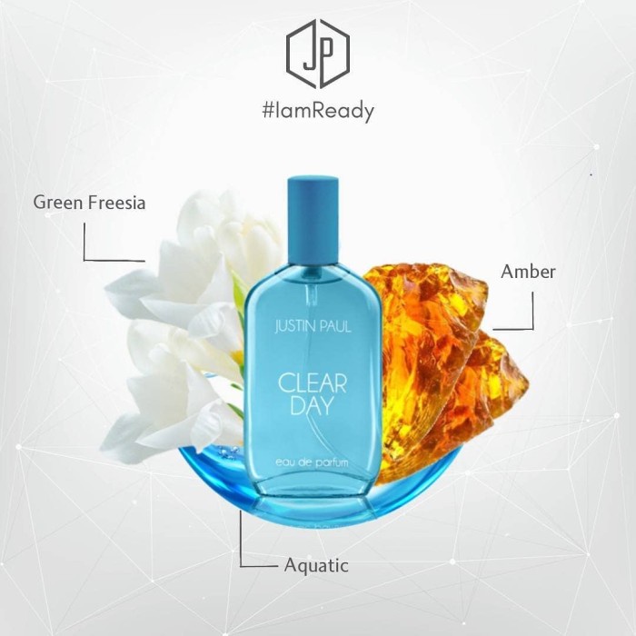 Justin Paul Eau De Parfum Clear Day
