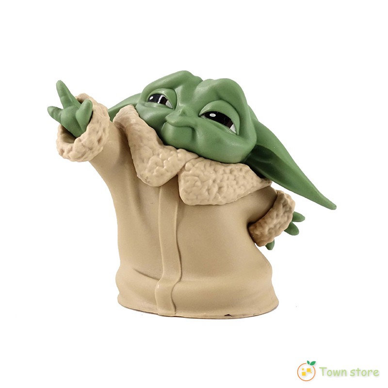 5pcs Mainan Action Figure Star Wars The Child Animatronic Edition Baby Yoda The Mandalorian Untuk Anak Usia 4 Tahun Shopee Indonesia