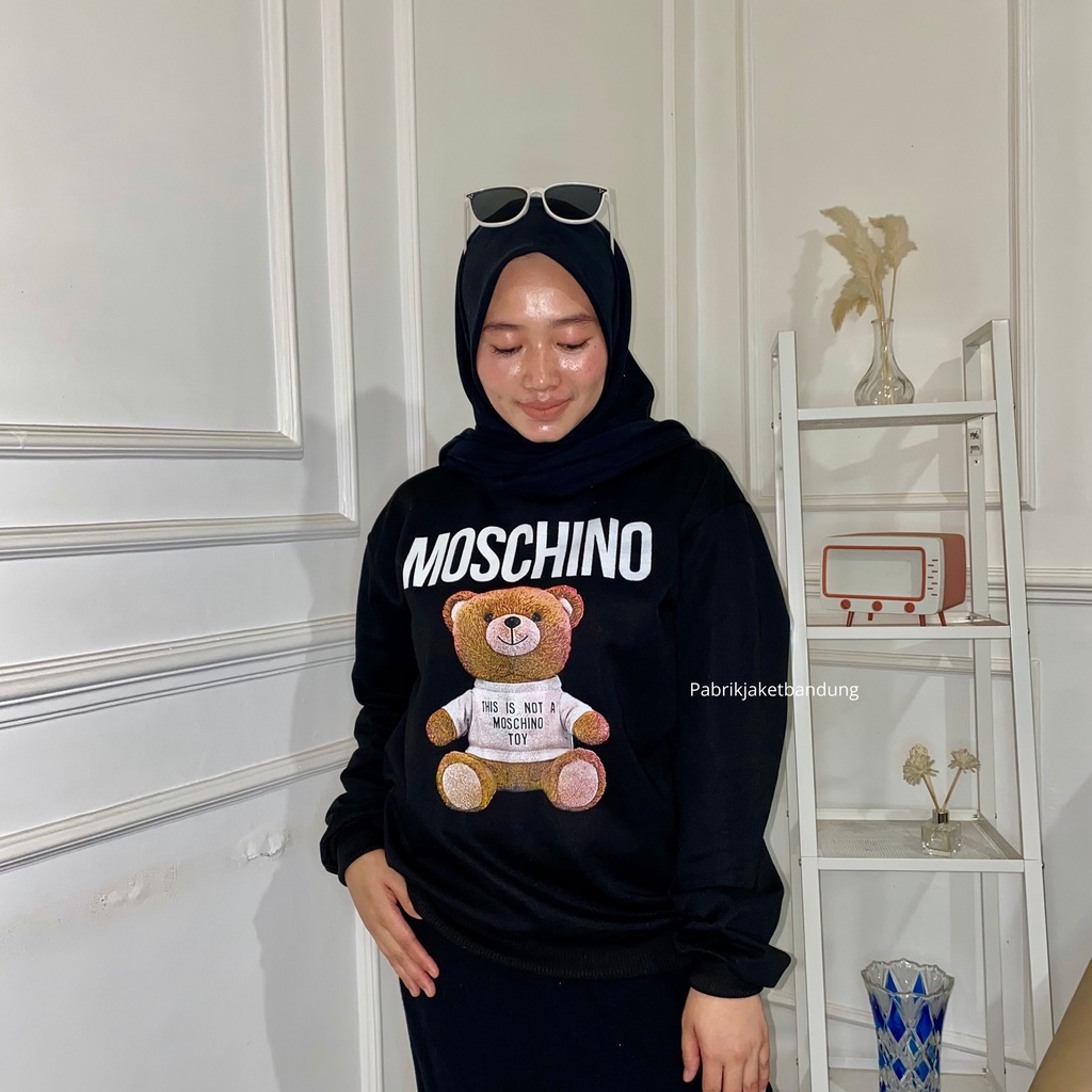 MOCHINO SWEATER CRAWNECK || SWEWTER BASIC KOREA