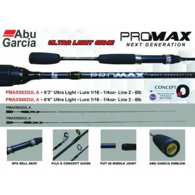 JORAN ABU GARCIA PROMAX 662UL