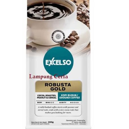 

♜ Kopi Bubuk | Exelso Robusta Gold 200gr