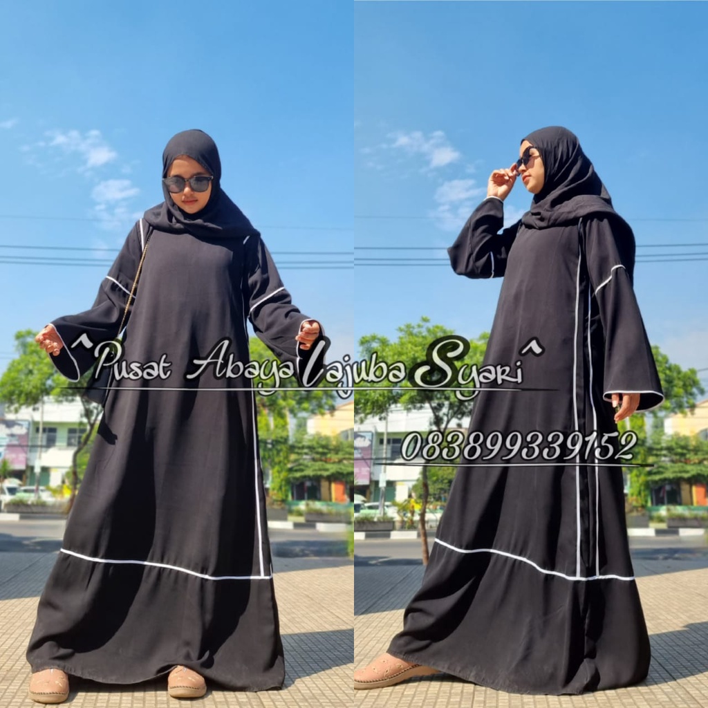 gamis turkey - jubah terbaru - busana muslim - abaya outer jameela terbaru
