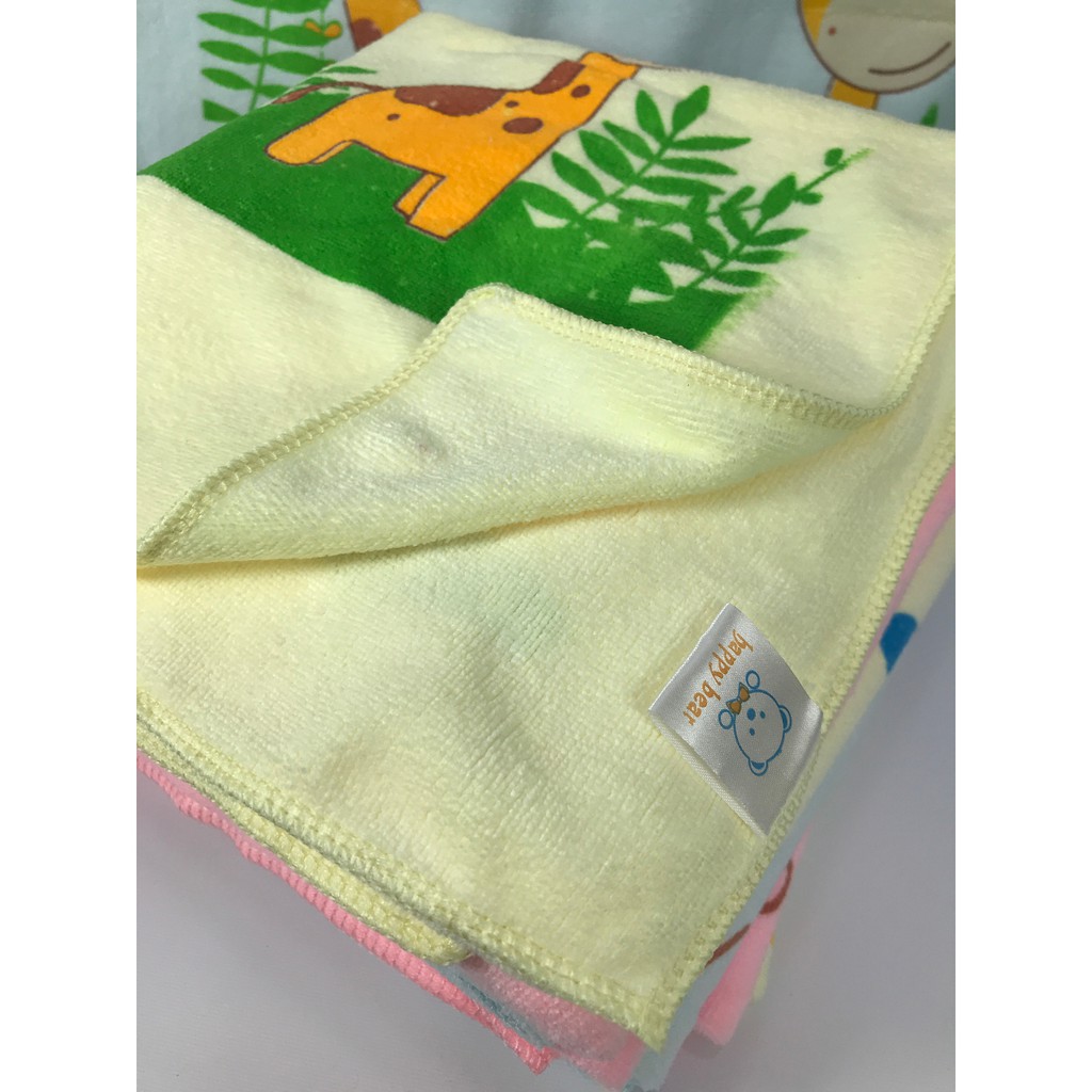 BAYIe - Handuk Bayi/Anak ukuran 100 x 50 cm Microfiber PREMIUM Quality/Baby Towel/Handuk mandi bayi