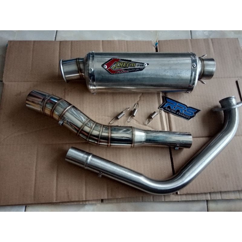 Knalpot Creampie Motor Vixion, Fu, Sonic, Verza, MX king, Jupiter z, MX old, new , r15v3, cbr150r