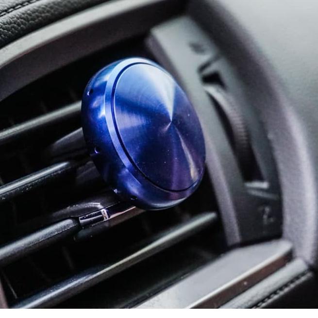 tempat parfum Pengharum Mobil Bulat Car Air Vent Lucu Hiasan Dasboard E6K8