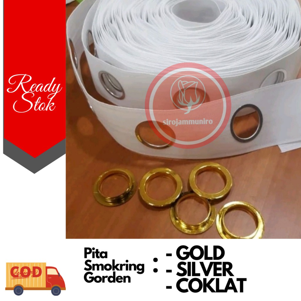 Smokring Gorden harga Ecer per biji Lubang Pita Gorden Smoke Ring