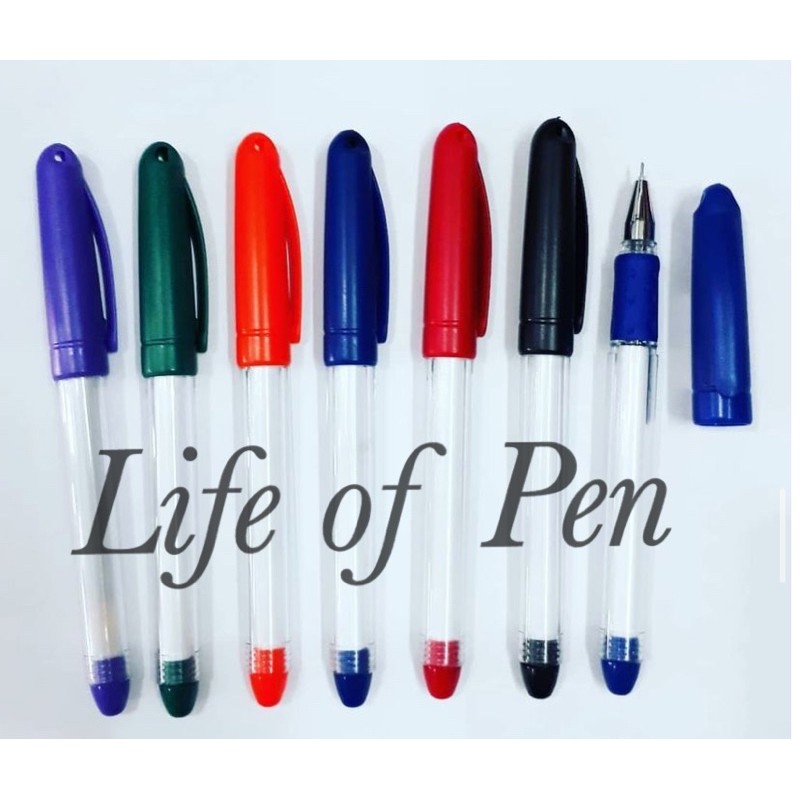 

MINIMUM ORDER 100 Pulpen / Pena aktiv gel tanpa tali body transparant