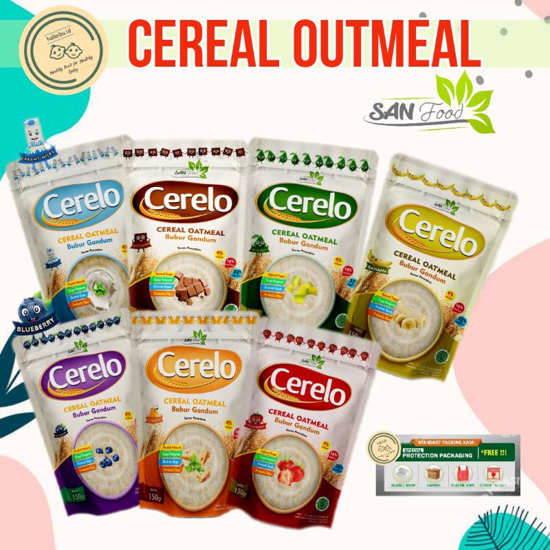 

Sereal Oatmeal Sanfood CERELO 150 gram
