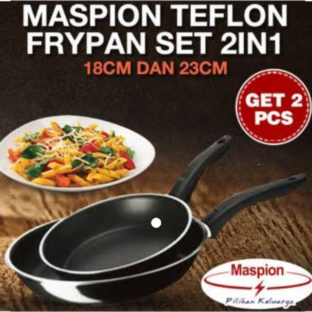 Teflon set maspion