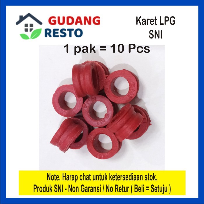 Karet Dalam Tabung LPG / Seal / Sil / Gas / Elpiji / Ring SNI