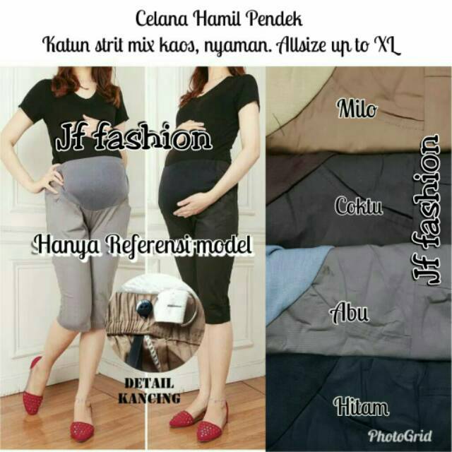 Celana hamil uk. XL 7/8 katun stretch //JF378