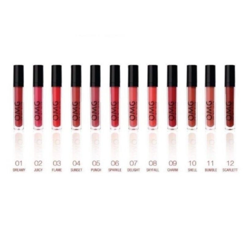 OMG oh my glam matte kiss lip cream | lip cream OMG | lip cream oh my glam