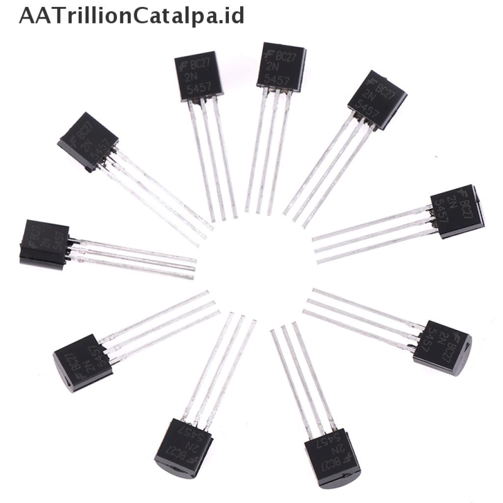 10pcs Transistor N-Channel 2N5457 2N5457G TO-92