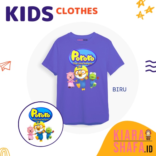 Kiarashafa - Baju Anak / Kaos Anak Pororo