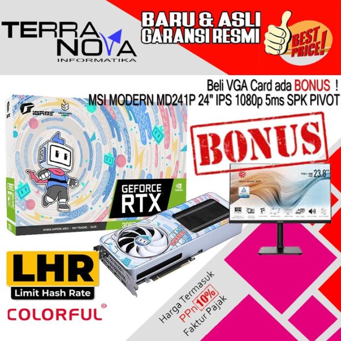 Vga Card Colorful Geforce Rtx 3060 Bilibili E-Sports Edition Oc 12Gb 0Kw6F8Nj8T