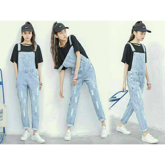 CELANA KODOK SOBEK/ OVERALL JEANS SOBEK / CELANA KODOK JEANS