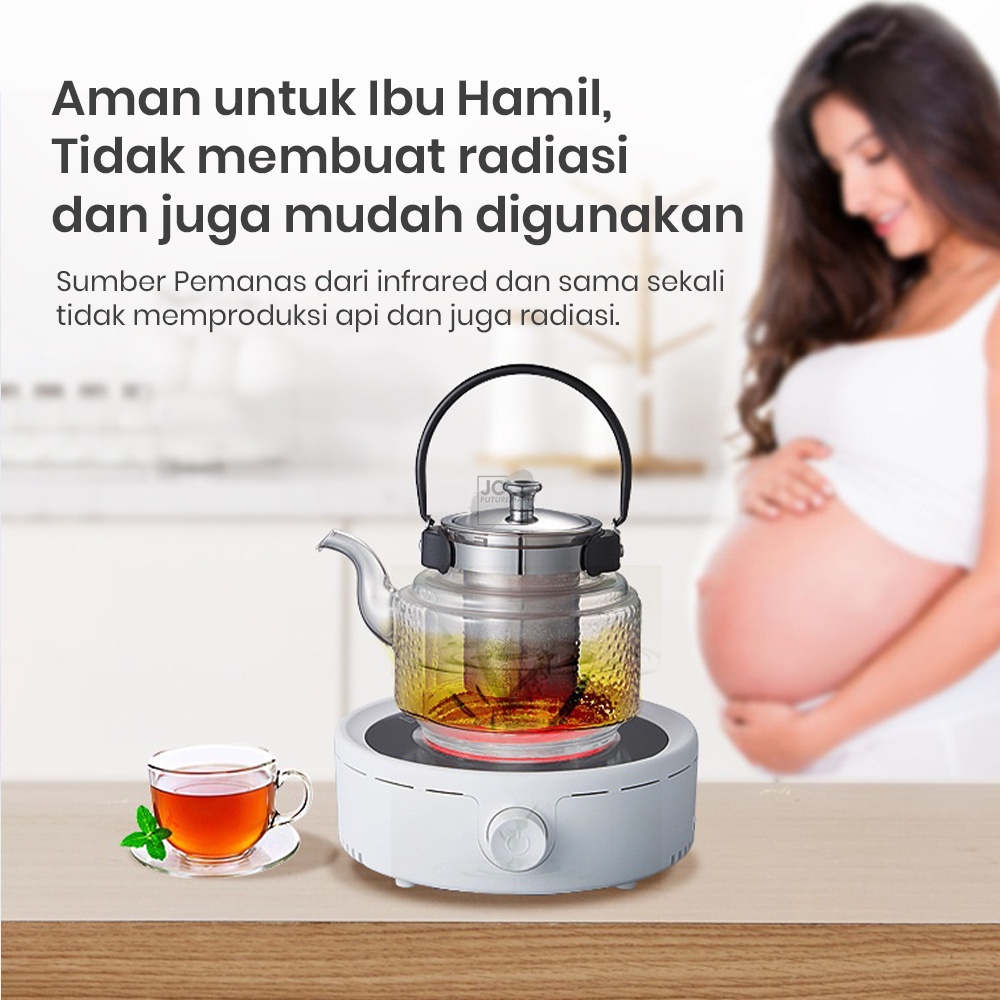 KOMPOR LISTRIK INFRARED COOKER 800W | TEH KOPI MOKA POT MASAK YG100T18
