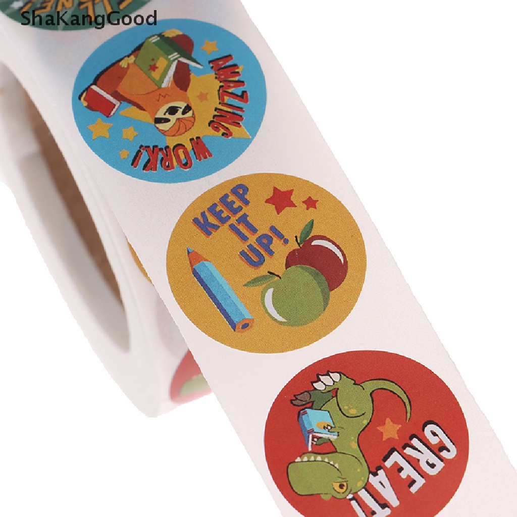 500 Pcs Stiker Roll Motivasi Untuk Anak